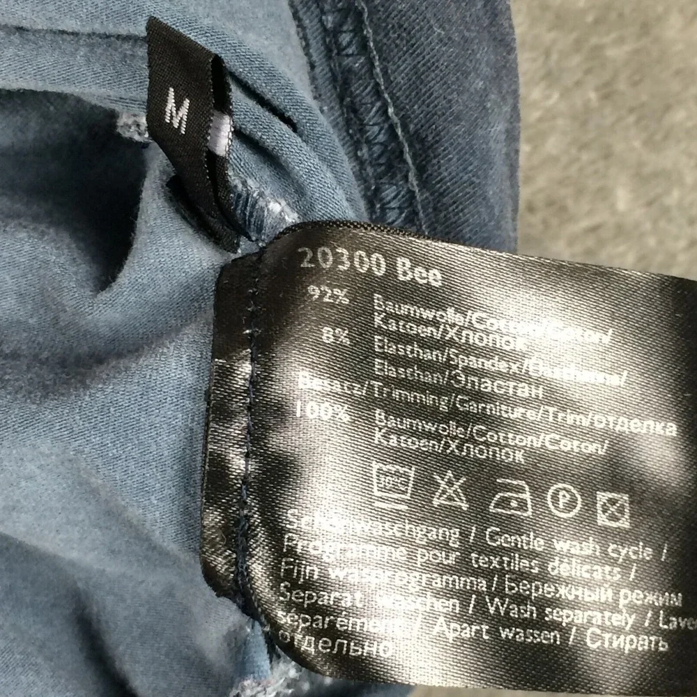 Annette Gortz Tank Top Womens Medium DYED Blue Casual Sports Workout Shirt - Picture 11 of 12